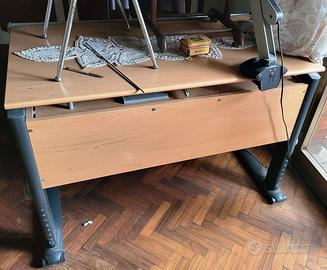 SCRIVANIA MOLL VINTAGE DESIGN SCANDINAVO ANNI 80