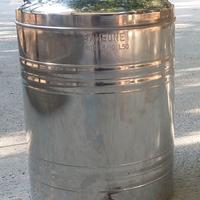 Contenitore olio acciaio inox