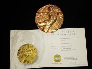 Medaglia dea della fortuna numerata