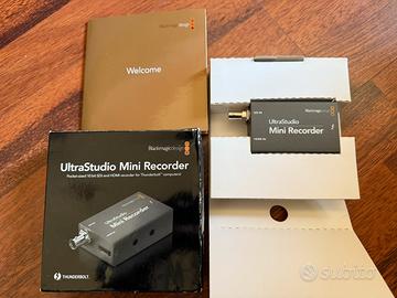 Blackmagic Ultra Studio mini recorder-thunderbolt