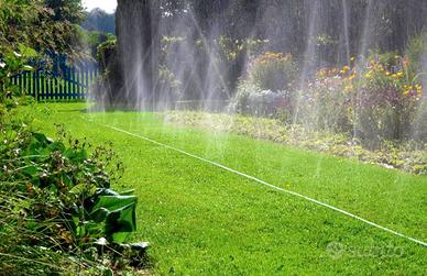 Tubo irrigazione giardino