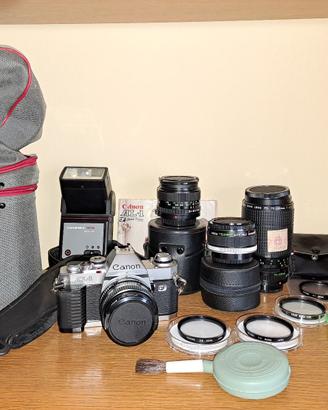 Fotocamera Canon AL-1 QF Silver e altri accessori