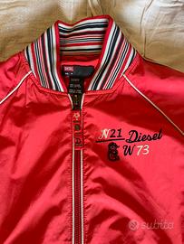 Giacca a vento Diesel taglia M rossa vintage
