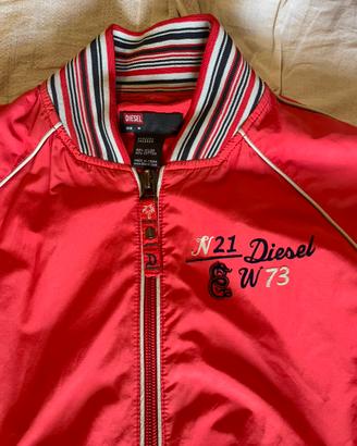 Giacca a vento Diesel taglia M rossa vintage