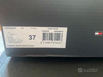 Sandalo Zeppa Tommy Hilfiger