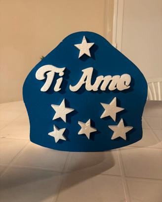 scatola  "Ti amo" artigianale in polistirolo 