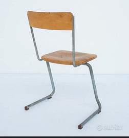 Sedie impilabili scuola Bauhaus