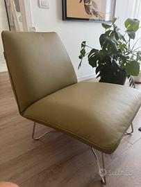 Poltrona in pelle egoitaliano