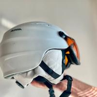 Casco da sci ALPINA con visiera integrata