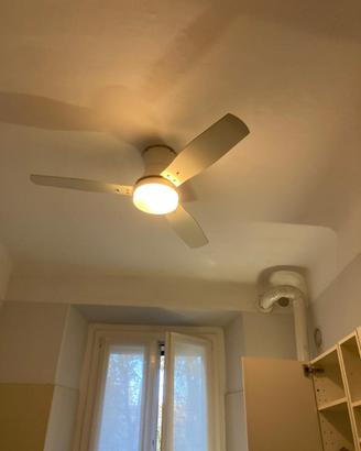 Ventilatore da soffito Perenz, luce e telecomando