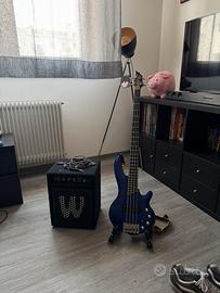 Basso elettrico + amplificatore