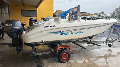 Barca open TECNOFIBER ALMAR 170 , mt 5 .30