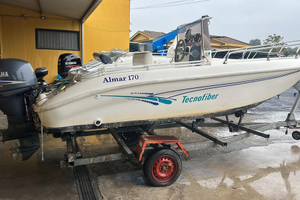 Barca open TECNOFIBER ALMAR 170 , mt 5 .30