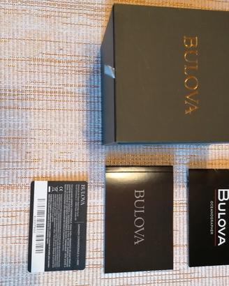 Scatola orologio Bulova