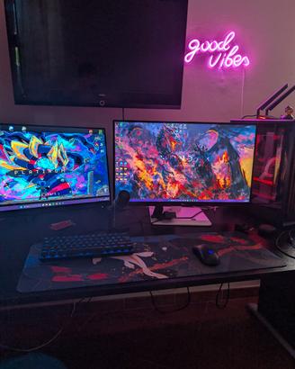 postazione PC completa