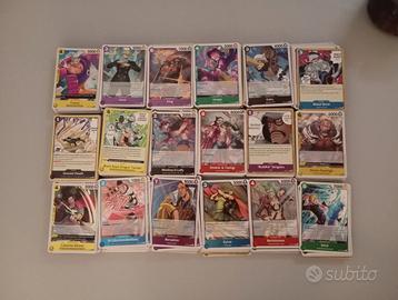 One Piece TCG - Lotto 1100+ Carte Rare eng