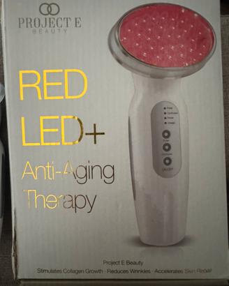 Lampada led rossa- anti rughe