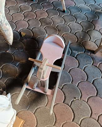 cavallo in legno 