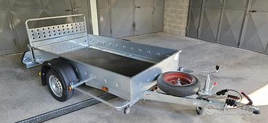 Carrello NUOVO Pianale trasporto moto, quad, cose