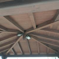 struttura  lamellare gazebo 7.5*7.5