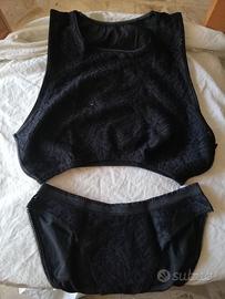 Completo intimo nero