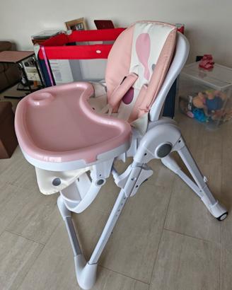 Seggiolone Kinderkraft Yummy Rosa Pois 6-36mesi