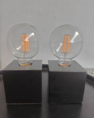 Set lampade da comodino