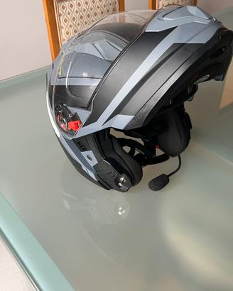 Casco integrale PREMIER + interfono MIDLAND