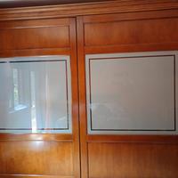 ARMADIO SCORREVOLE LEGNO MASSELLO