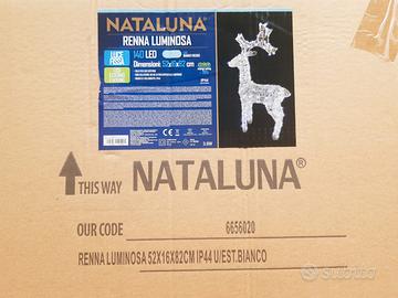 Renna natalizia LED