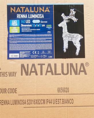 Renna natalizia LED