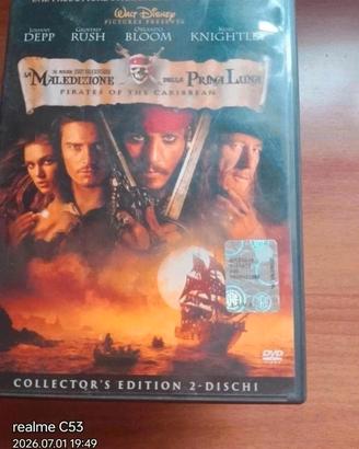 DVD film Pirati dei Caraibi 