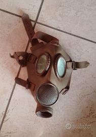 maschera antigas italiana 2^ guerra mondiale.