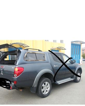 Hard top per Mitsubishi l200 2006/2008