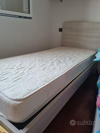 Letto rete e struttura 190x80 come nuovi
