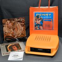 Mangiadischi PENNY giallo revisionato e perfetto