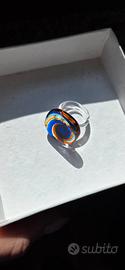 Anello Artistico in vetro