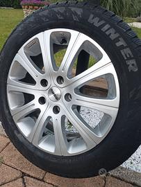 GOMME INVERNALI+CERCHI MOMO 16 AUDI VW SKODA