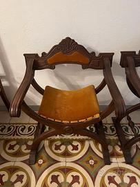 Sedia Savonarola Arredamento e Casalinghi In vendita a Sud Sardegna