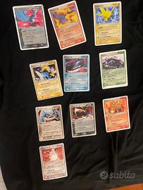 Lotto figurine carte pokemon EX 2003/05 leggendari