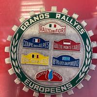 Emblema Logo auto Grans Rallyes europeens