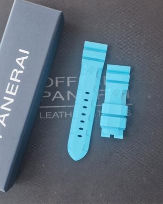 cinturino per orologio Officine Panerai celeste 