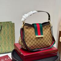 Borsa a mano Gucci GG hobo da donna