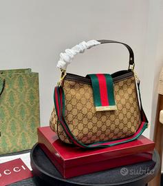 Borsa a mano Gucci GG hobo da donna