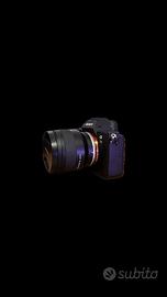 sony alpha 7 mark 3 con obbiettivo tamron 2.6