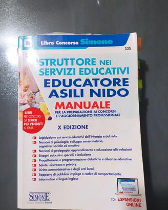 Libro per concorso educatore asilo nido