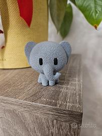 Splendido elefantino stampato in 3d