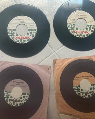 stereo 45 giri 44 gatti-valzer del moscerino