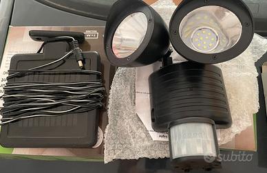 Faretti solari giardino