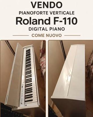pianoforte verticale Roland f-110 come nuovo